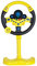 Fellflying Volant Simulé pour Enfant, Contrôleur De Conduite, Jouet D'éducation Précoce Électrique, Simulation Verticale, Cadeau D'éducation 25x49cm