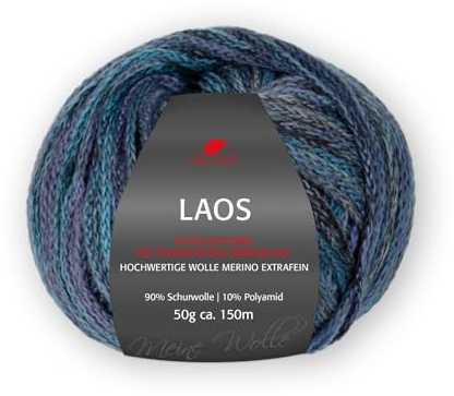 PRO LANA Laos - Farbe: Nacht (86) - 50 g/ca. 150 m Wolle