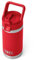 YETI Rambler Jr Kids Bottle, Vacuum Insulated Stainless Steel Bottle with Straw Cap, Rescue Red, 12 oz (354 ml)