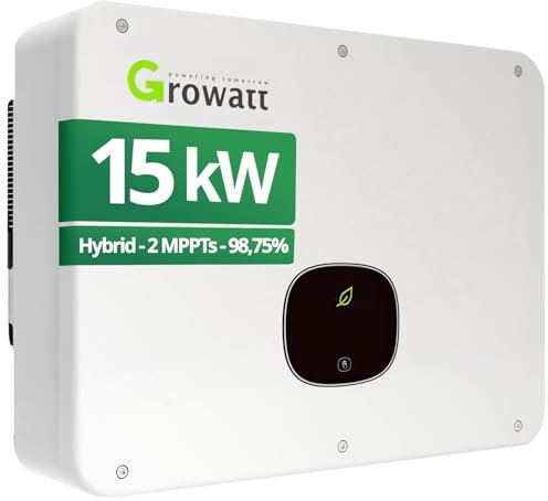 Growatt Wechselrichter 15kW MID 15KTL3-XH Hybrid 3-Phasen WiFi mit 3 MPPT Trackern