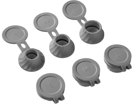 Zestvria Bottle Emptying Caps,Bottle Emptying Lid Practical Leak-Proof Inverted Cap | Bottle Lid Replacement Multipurpose Shampoo Dispenser Lid for Shampoo Condiments