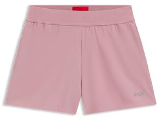Hugo Women's Shuffle_Shorts 10249155 01 Loungewear, Open Pink, XL