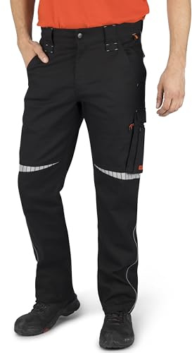 HERO BY JOHN MEDOOX LUCAN Flex Workwear Herren Arbeits-Cargohose Regular Fit Funktionsqualität clean wash konisches Bein lang