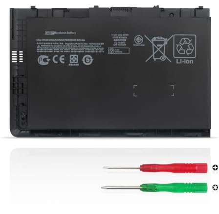 KXRSII BT04XL BT04 Batterie pour HP Elitebook Folio 9470M 9480M 9470 Ultrabook Série 696621-001 687945-001 687517-241 687517-171 BA06 BA06XL HSTNN-IB3Z HSTNN-I10C HSTNN-DB3Z 52Wh