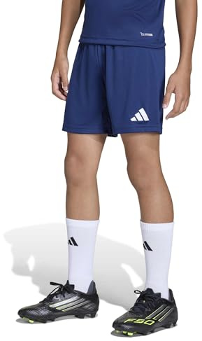 adidas Unisex Kinder Entrada26 Kids Shorts, Team Navy Blue 2/White, 3-4 Years