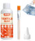 AllisWay Colle Tissu Extra Forte, Colle Textile, Glue Extra Forte, Lavable en Machine, Utilisé pour Coller des Tissus, du Feutre, des Textiles et D'autres, Avec Pinceau, 100 g