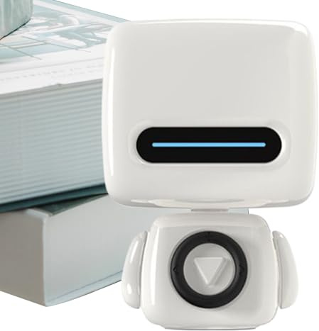 Wireless Speaker, Outdoor Speaker in Robot Shape with Stereo Sound, Waterproof Electric Gadget as Desk Decoration for Travel Party Studio