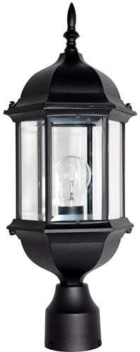 DESIGNERS FOUNTAIN 2976-BK Devonshire Wandlaternen, Schwarz