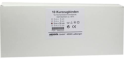 KURZZUGBINDE 10 cmx5 m 10 St