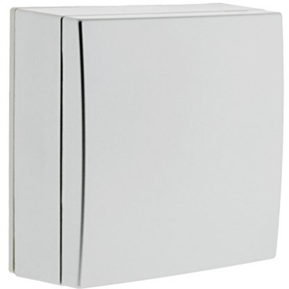 Zenitech - Boîte de Raccordement Électrique Saillie - Appareillage sans Vis Apparente - Compatible Moulures Standards - Installation Facile - Certifiée CE - Gris