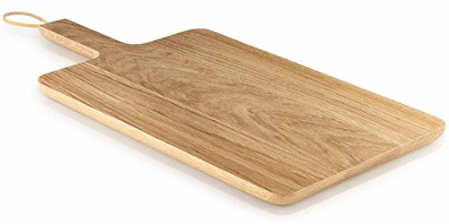 EVA SOLO | Holzschneidebrett Eiche 38x26 | Geeignet zum Kochen und Servieren | Wood