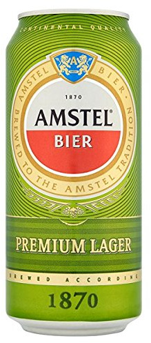 Amstel Bier Premium Lager 4 x 440ml (Pack of 6 x 4x440ml)