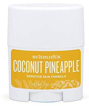 Sensitive Natural Deodorant Stick Coconut + Pineapple (Travel Format 19,8g) | Schmidt's Naturals