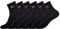 FILA Calzini Uomo Cotone Set di 6 Calze Sportive Uomo Tennis, Comodo, Nero, Taglie 39/42