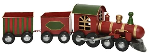 CHICCIE Eisenbahn 58x12x16cm - Weihnachten Weihnachtsdeko Dekoration