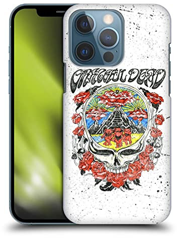 Head Case Designs Licenza Ufficiale Grateful Dead Rosa Tendances Custodia Cover Dura per Parte Posteriore Compatibile con Apple iPhone 13 PRO