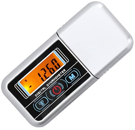 Plattenspieler-Kraftskala, Mini, Hochpräzise, 100 G/0,005 G, Digitales Dynamometer für Schmuck, Plattenspieler, Phono-Tonabnehmer, Plattenspieler-Stylus-Kraftskala-Messgerät