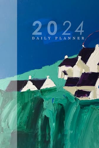 2024 Daily Planner: Abereiddi | Original Artwork Cover Design by Studio Eloise Govier | Impressionist Art | Colourful Aesthetic | Page a Day Diary for Work, Home, Students or Gift | 6.14x9.21