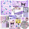 Cancelleria Kawaii,Forniture per Ufficio e Scuola,Forniture Scuola Cute,Cancelleria Scuola,Astuccio,Penna Sfera,Segnalibri,Block Notes,Adesivi,Badge,Portachiavi,Regalo Compleanno Bambini Ragazze