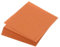 QUARKZMAN 100 Blatt Origami-Papier beidseitig orange-rot 10 x 10 cm 70 g/m² quadratisches Faltblatt für Kunsthandwerk, Anfänger, Geschenkdekoration