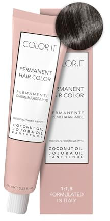 COLOR.IT by BM - Permanente Haarfarbe in Salonqualität, 100ml (5.0 Hellbraun, 1er Pack)