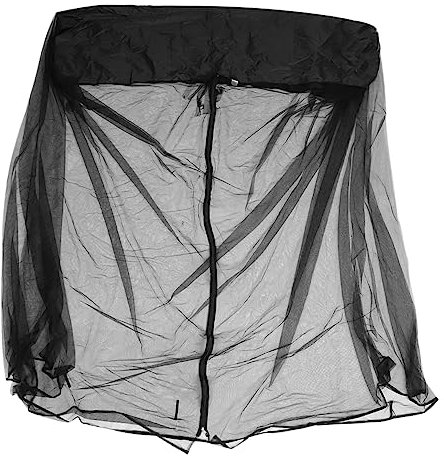 Happyyami Outdoor Swing Chair Net Garden Mesh Net Zipper Closure Mosquito Swing Lounge