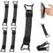 JRYXDS Cinturino da Mano per Kindle Fire Tablet da 6-8 Tablet, Cinturino da Mano Versatile per eReader, ad Alta Elasticità, Leggero, 2 Pezzi, Nero (5)
