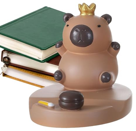ETUCYNG Capybara Telefonhalter, Capybara Handyhalterung, Capybara Action Figure Tablet Stand, Ornament für den Schreibtisch, mehrere