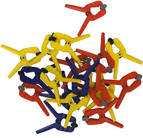 Connex COXT864425, Set di morsetti a molla 25 mm, 20 pz.