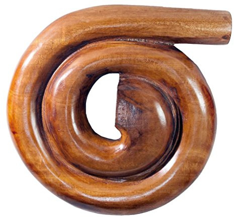 Didgehorn Ungestimmt Mahagoni Schneckendidgeridoo Snail Didgeridoo Reise Travel