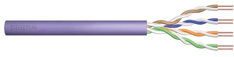 DIGITUS Cat 6 Patch Cable Purple 305m