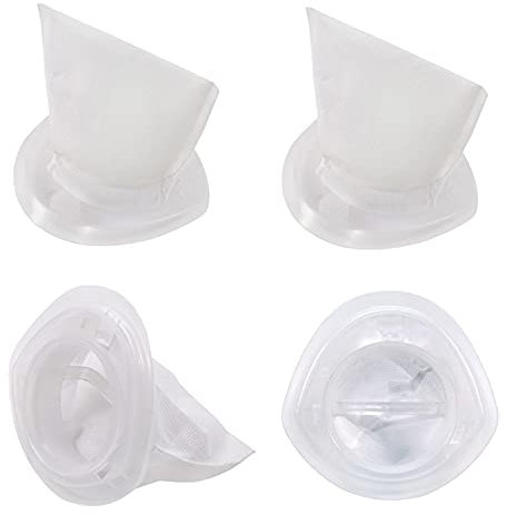 HQRP 4-pack Filter compatible with Black & Decker HNV215B10, HNV215BW52, HHS315J01, HNV115B, HNV115J Lithium Hand Vacuum, EVF100 Replacement