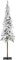 keaming Albero Artificiale Innevato Snowy Alpine cm 210, Apertura Diametro 50cm
