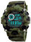TONSHEN Herren Digital Sport Uhr 50M Wasserdicht LED Outdoor Militär Uhren Silikon Armbanduhr Wecker für Herren (Camo)
