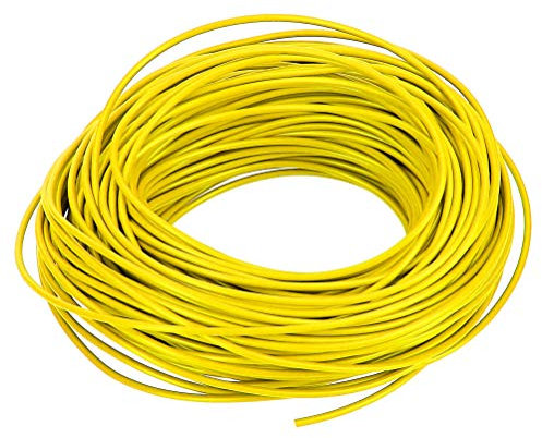 10 Meter Fahrzeugleitung FLRY-B 0,75 mm² gelb I KFZ-Kabel I Kabel für KFZ-Elektrik