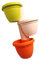 3 Pièces pot de fleur pour gouttière support pour plantes d'extérieur pots de plantes d'intérieur ornement de pot de fleurs pot de fleurs suspendu à un tuyau la fenêtre décorations