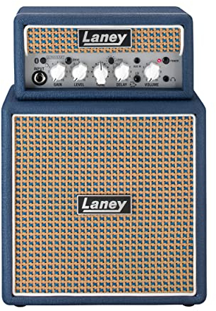 Laney MINISTACK - Amplificador de Guitarra a baterías con Interfaz para Smartphone y Bluetooth – Modelo Lionheart (B-LION)