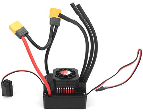 Elektrischer Drehzahlregler, Sensorloser und Bürstenloser Motor 150A Wasserdichter Regler mit XT60-Stecker 1/10 1/8 RC Guojiajia Toy Toy for Children