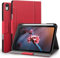 Antbox Case for iPad Mini 7 (A17 Pro), iPad Mini 7th/6th Generation (2024/2021) 8.3 inch with Pencil Holder Vegan Leather Smart Cover with Auto Sleep/Wake Stand Function (Red)