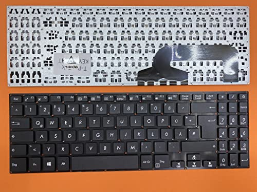 T-ProTek DEUTSCHE-Tastatur Keyboard kompatibel für Asus VivoBook 15 X507UA