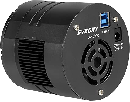 SVBONY SV405CC Cooled Camera, 11.7 MP CMOS Color Deep Sky Camera with AR Coating, Telescope Camera for Astrophotography Compatible with Windows Linux Mac OS Chrome OS