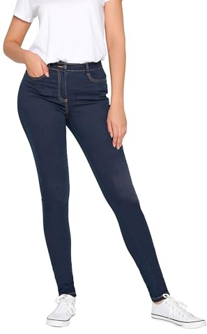 Long Tall Sally - LTS Tall Washed Ava Stretch Skinny Jeans - Women's