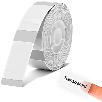 NIIMBOT Nachfülletiketten Kompatibel mit D11/D110/D101/H1S Etikettenhersteller, wasserdicht, öldicht, Reiseflaschen Etiketten für Aufbewahrungsbehälter, Glas, Kosmetikbehälter, JADENS D110&D11