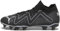 Puma Tacos de fútbol para hombre Future Match Firm Ground, puma negro-puma negro-puma plata envejecida, 44 EU