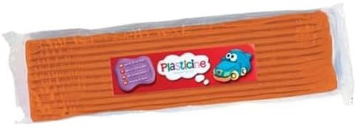 Plasticine One Colour Slab 400g - Sienna #43, Modelling Clay for Professional Animators and Model Makers, Easy to Shape and Mould, Make Sculptures, Models and Stop-Motion Animations