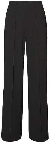 VERO MODA Damen Vmbecky Hr Wide Pull On Pant Ptt Noos Stoffhose