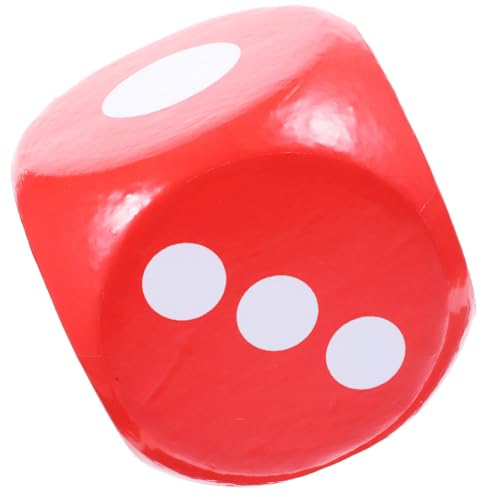 ifundom Große Würfel Aus Schaumstoff 20 cm Große Würfel 6 Nummerierte Würfel Gefälschte Würfel Klassenzimmer Weiche Riesenwürfel Jumbo-Spielwürfel Stressabbau-Würfel Für Partyspielzubehör