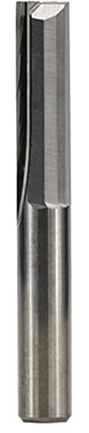 1PC Heavy Duty Router Bits 6mm Shank Bit End Mill Straight Cutter Wood Tool for CNC Milling Engraver Carving Bits (Size : 6x22, Color : Silver)