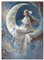 SHEGZHUC Diamond Painting Elfen Feen 30x40cm Diamant Painting Elfen und Feen Diamond Painting Teufel und Engel Mond Diamant Malerei Kunst Stickerei Kreuzstich Bilder Geschenk Wanddekoration