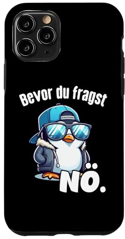T-Shirt Herren lustige Sprüche Bevor du fragst Nö Lustiges Hülle für iPhone 11 Pro